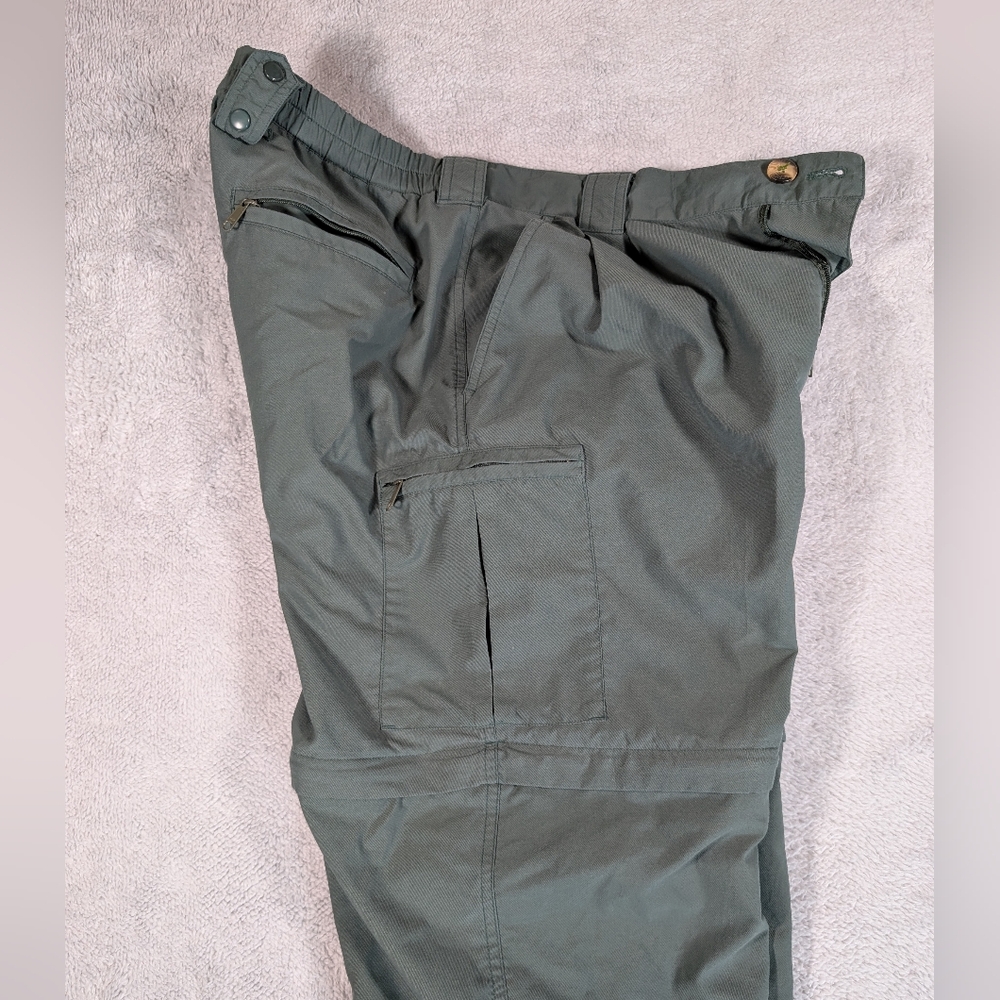 Exofficio Covertable Pants Short Medium Lightweight Nylon Outdoor Hiking Fishing - Picture 5 of 10